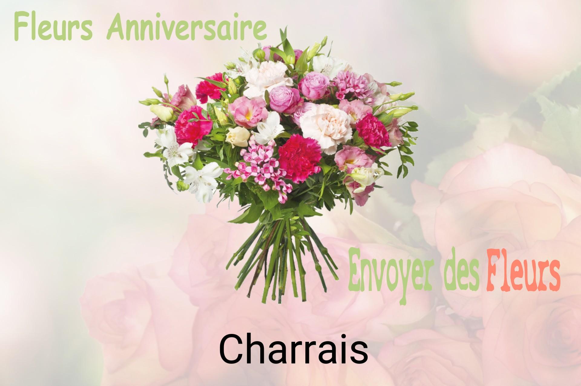 Bouquet de fleurs d’anniversaire livré à Charrais