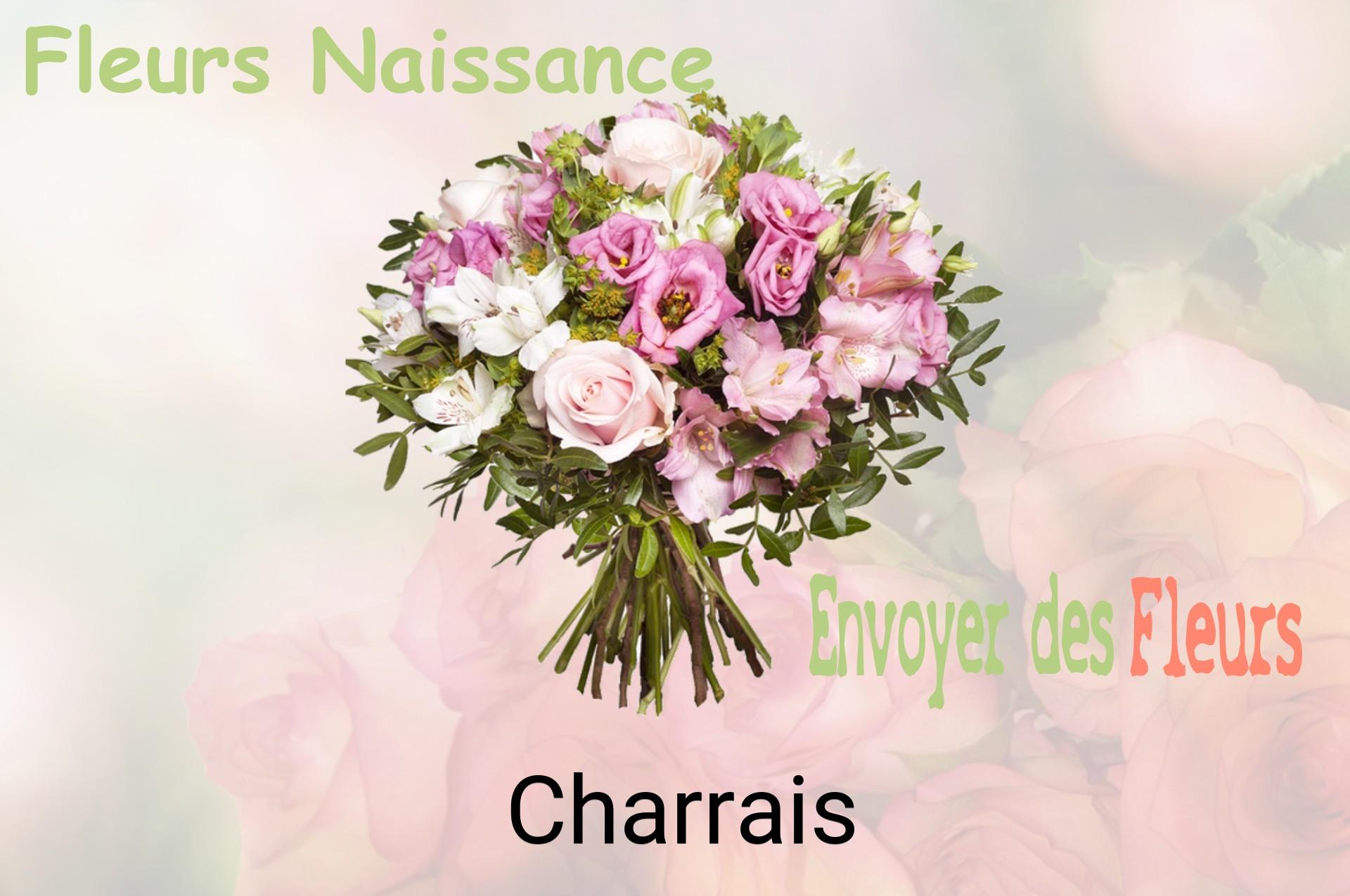 Bouquet de fleurs de naissance livré à Charrais